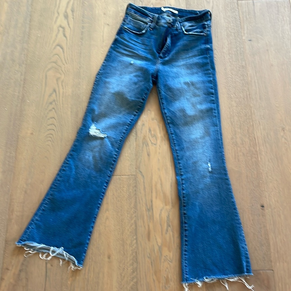 Whetherly Grant High Ankle Flare Jeans